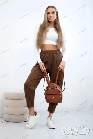 Punto Milano Дамски зимен панталон с джобове, 11цвята , снимка 7 - Панталони - 48233611