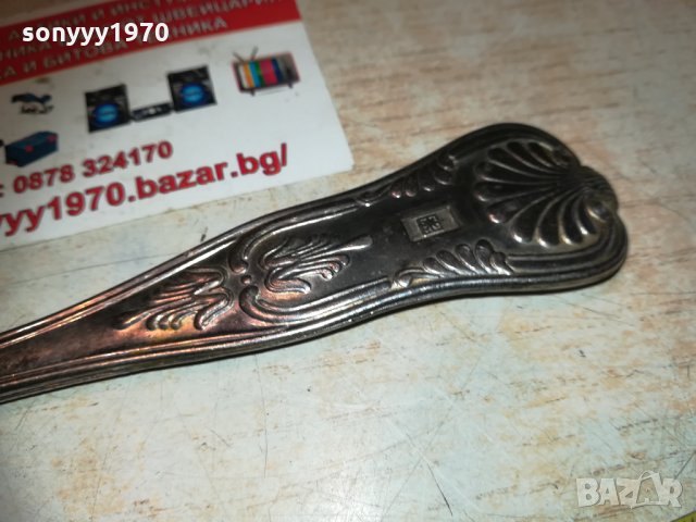 сребърна лъжица-внос швеицария, снимка 12 - Колекции - 32270716