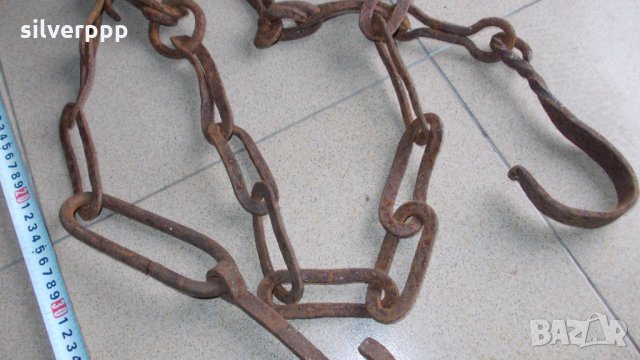  Кована верига за огнище - 4 , снимка 2 - Други ценни предмети - 27414419