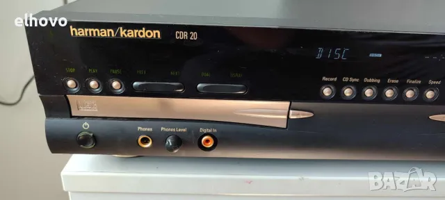 CD player Harman/Kardon CDR 20, снимка 7 - Аудиосистеми - 47265990