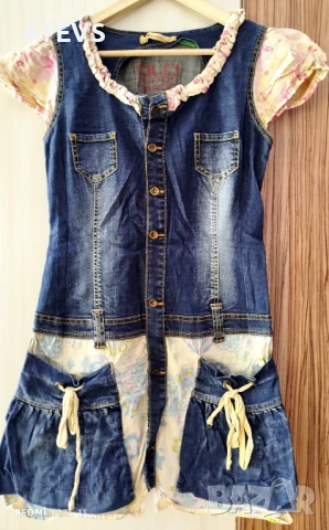 Дънкова рокля, снимка 1