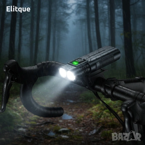 Мощен Led фар за велосипед и фенер 2в1 BL-SM-220 - сигурно и мощно каране, снимка 2 - Други стоки за дома - 53358162