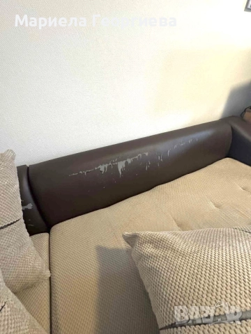 Ъглов разтегателен диван, снимка 4 - Дивани и мека мебел - 52658541