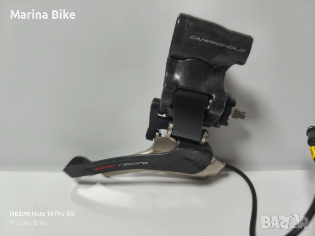 НОВ електронен шосеен монтаж Campagnolo Super Record EPS 2x12 Rim , снимка 4 - Части за велосипеди - 52204614