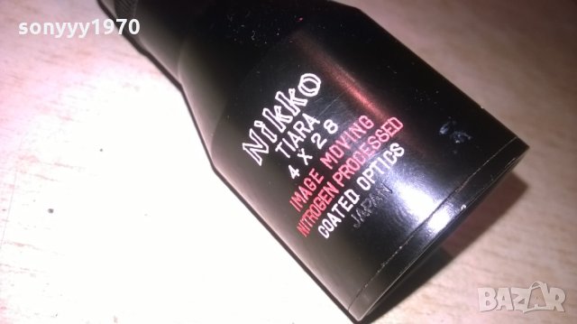 nikko tiara 4x28 image moving made in japan-внос холандия, снимка 2 - Оборудване и аксесоари за оръжия - 27674119