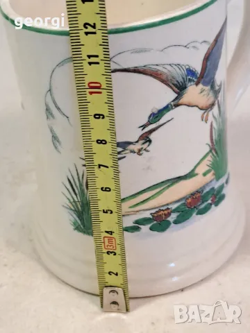 английска халба с ловни мотиви 6/3, снимка 4 - Антикварни и старинни предмети - 49275261