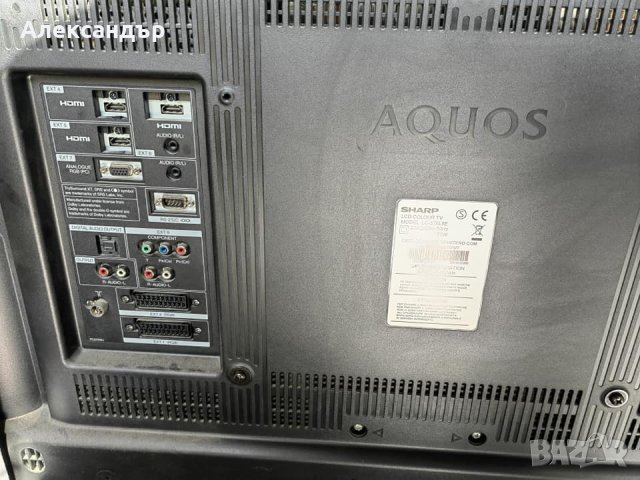 ТВ "SHARP AQUOS" LCD, model: LC-37XL8E- перфектно състояние, снимка 6 - Телевизори - 43776890