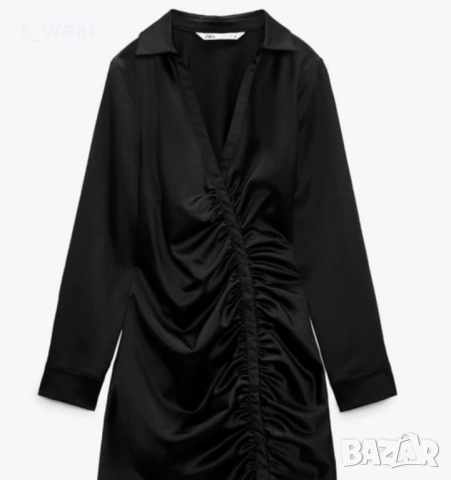 Рокля Zara сатен