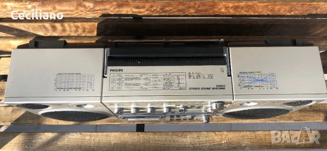 Радиокасетофон Philips D8623-Обслужен!, снимка 2 - Радиокасетофони, транзистори - 53046131