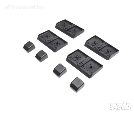 Комплект 2 напречни греди 120 cm за таван багажник Dacia Logan 100 кг, снимка 6 - Аксесоари и консумативи - 50156996