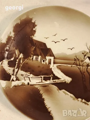 холандска декоративна порцеланова чиния 22/2, снимка 3 - Декорация за дома - 49183052