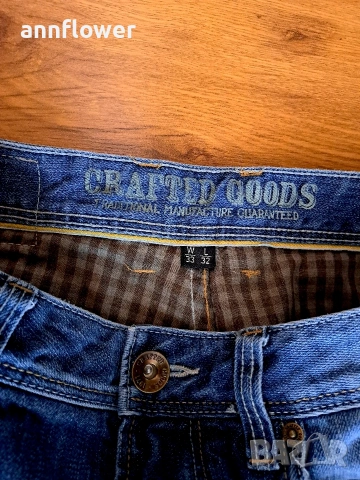 Дънки Crafted Goods W33 L32, снимка 5 - Дънки - 53303085