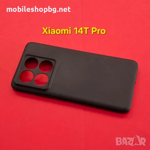 Xiaomi 14T Pro силиконов гръб защита на камерите черен прозрачен , снимка 2 - Калъфи, кейсове - 49231933