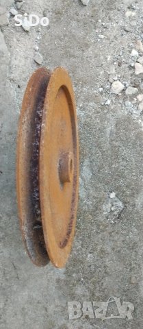 Метално колело с канал за въже(макара) 300-30-24мм, снимка 7 - Други инструменти - 50879099