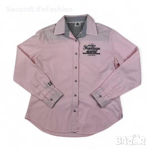 Дамска риза с дълъг ръкав Gaastra Harbour Heritage размер XXL розова