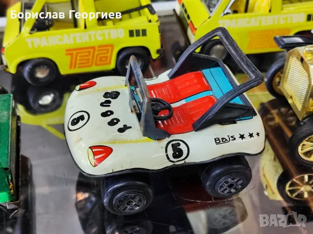 Лот стари играчки ламаринени колички, снимка 6 - Колекции - 48377618