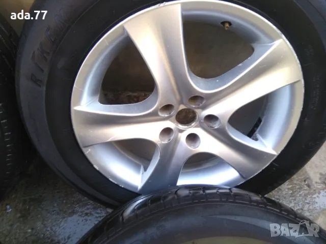 Алуминиеви джанти 16"  с втулки за Субару, снимка 4 - Гуми и джанти - 48265612