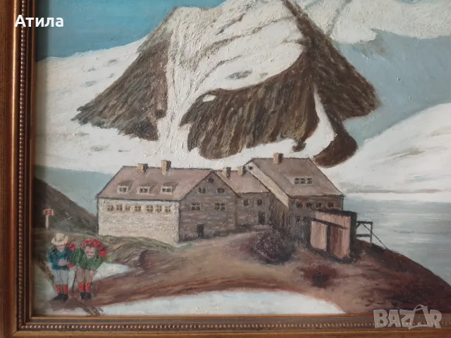 картина 39/32 см, снимка 2 - Картини - 48982333