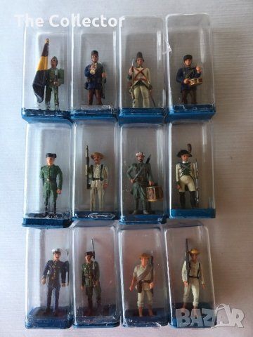 Колекция метални войници в кутии - ръчно оцветени., снимка 1 - Колекции - 26382700