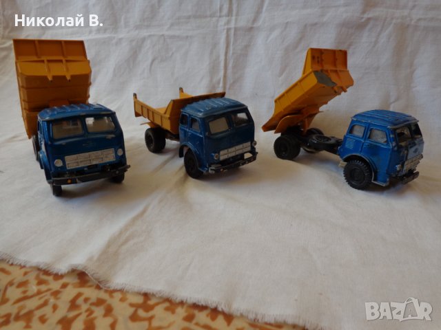 Ретро детски играчки камиончета метални оригинални СССР,  Унгария и други., снимка 17 - Колекции - 36850091
