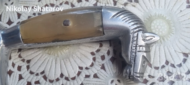 Уникален нож, снимка 4 - Антикварни и старинни предмети - 51503712