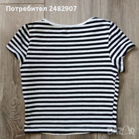 Къса детска блуза Н&М, снимка 5 - Детски тениски и потници - 50581678