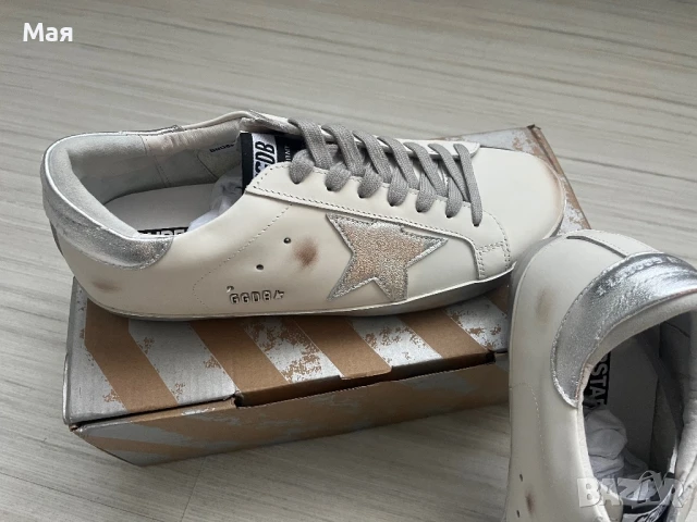 50 лева нови мъжки спортни обувки Golden Goose много добра реплика, номер 42,43,44. , снимка 4 - Маратонки - 51008067