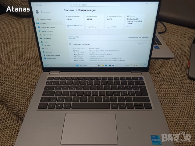 Лаптоп Dell Latitude 5420, снимка 2 - Лаптопи за работа - 52482265