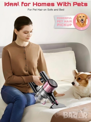 Мощна Безкабелна прахосмукачка, 10 в 1 45000 Pa, 500W, снимка 8 - Прахосмукачки - 52277295