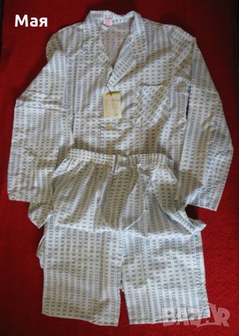 Нови Мъжки пижами, 100% памук, снимка 13 - Други - 22371189