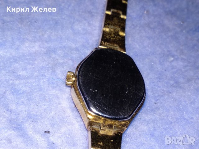 Ambre QUARTZ ПОЗЛАТЕН ДАМСКИ КВАРЦОВ МАРКОВ ВИНТИДЖ ЧАСОВНИК ТИП ГРИВНА 37205, снимка 10 - Дамски - 40196518