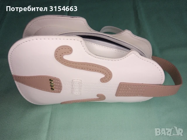 Дамска кожена чанта Китара, снимка 10 - Чанти - 51391165