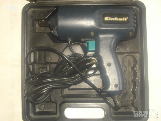 12 ВОЛТОВ УДАРЕН ГАЙКОВЕРТ EINHEL ЗАХВАТ 1/2 5,5А 4м КАБЕЛ ЗА СКАЧВАНЕ КЪМ ЗАПАЛКА НА АВТОМОБИЛ, снимка 6 - Други инструменти - 49703014