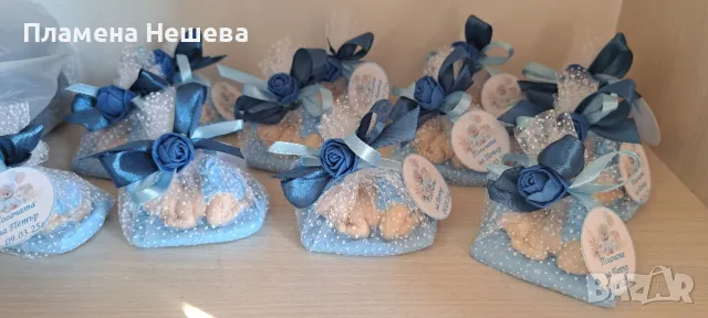 Подаръци за гости, за питка, кръщене или друг повод! Бебета от гипс!, снимка 2 - Други - 49445421