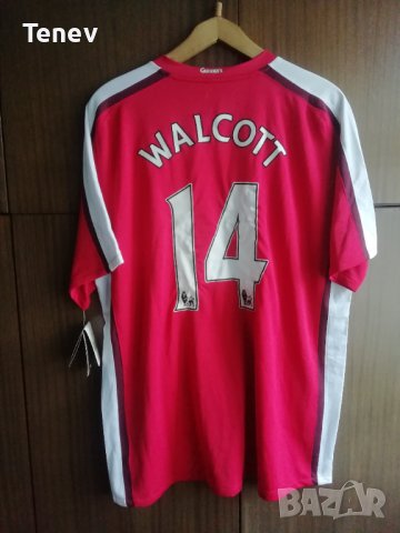 Arsenal Theo Walcott Nike 2008-2010 Нова Оригинална Тениска Фланелка Арсенал XXL 2XL 