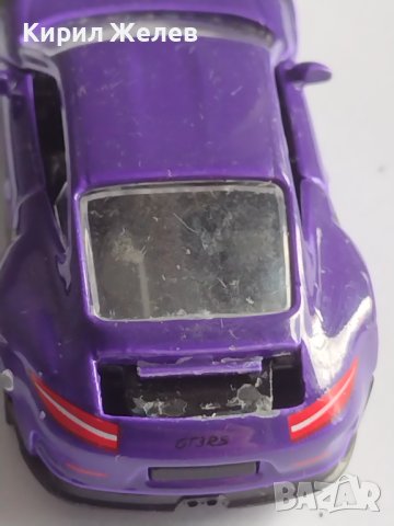 Метална количка PORSCHE 911 MADE IN THAILAND много красива за КОЛЕКЦИЯ 41790, снимка 6 - Колекции - 43293758