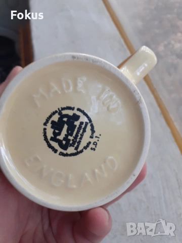 Английска колекционерска чаша порцелан Чарлз и Даяна, снимка 5 - Антикварни и старинни предмети - 53370014