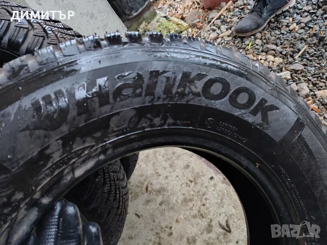 3бр.зимни гуми HANKOOK 175/80/14 88T DOT 3322, снимка 4 - Гуми и джанти - 49320916