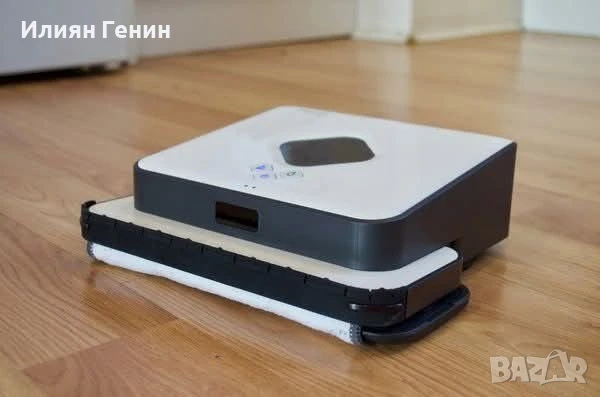 Моп робот iRobot Braava 390 T, Микрофибърни кърпи, Режим подочистачка, Pro-Clean, снимка 6 - Прахосмукачки - 50778337