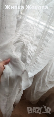 нежни, бели завеси