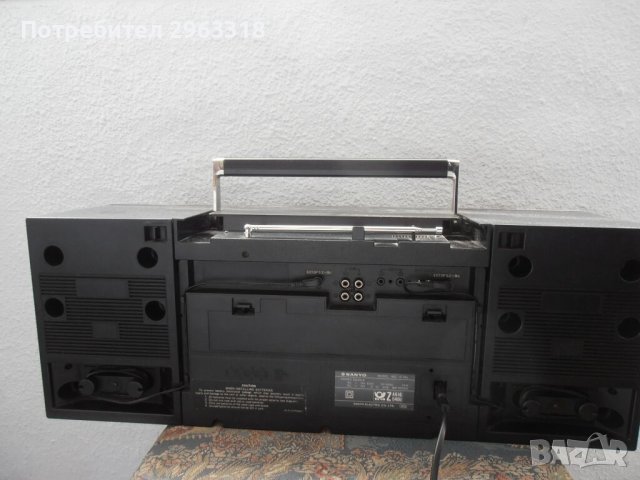 Sanyo C36L радиокасетофон, снимка 4 - Радиокасетофони, транзистори - 43413702