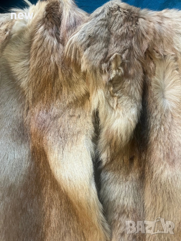 Палто естествен косъм от лисица, снимка 4 - Палта, манта - 52964995