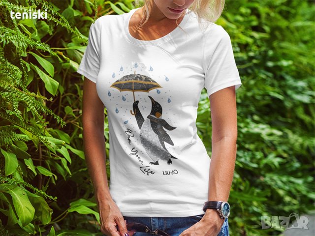  LIU JO Дамска тениска 9 модела, снимка 7 - Тениски - 28386305