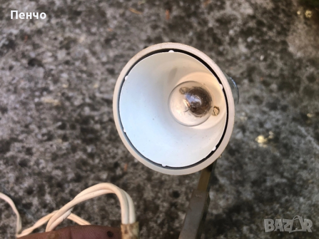 стара дизайнерска настолна/сгъваема, туристическа, джобна/ лампа "LAMPETTE" - MADE IN GERMANY - МИНИ, снимка 16 - Антикварни и старинни предмети - 51754620