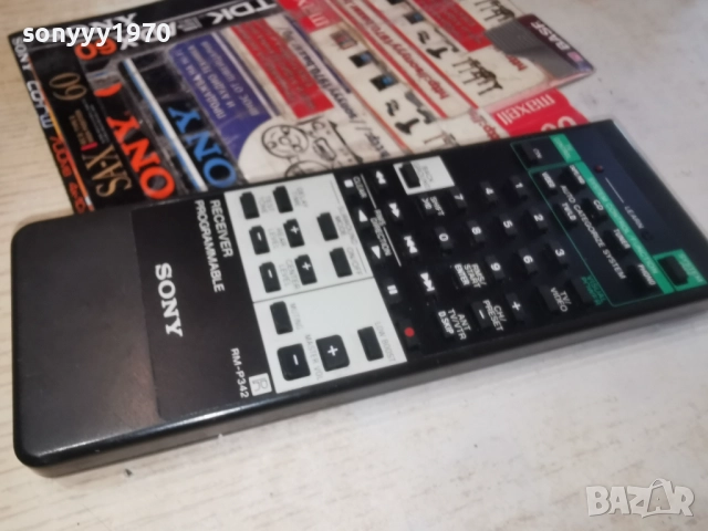 SONY RM-P342 RECEIVER PROGRAMMABLE REMOTE SWISS 1512251100, снимка 17 - Ресийвъри, усилватели, смесителни пултове - 52798726