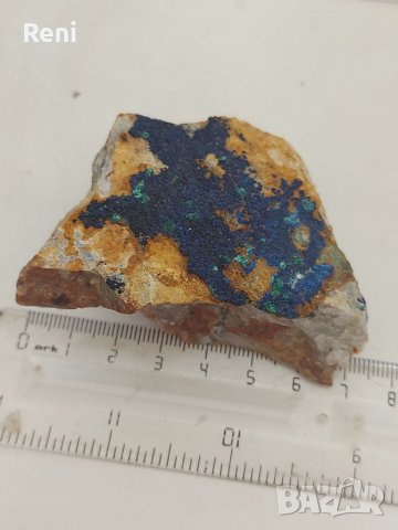 Азурит, Мароко, рядък минерал, снимка 8 - Колекции - 40120014