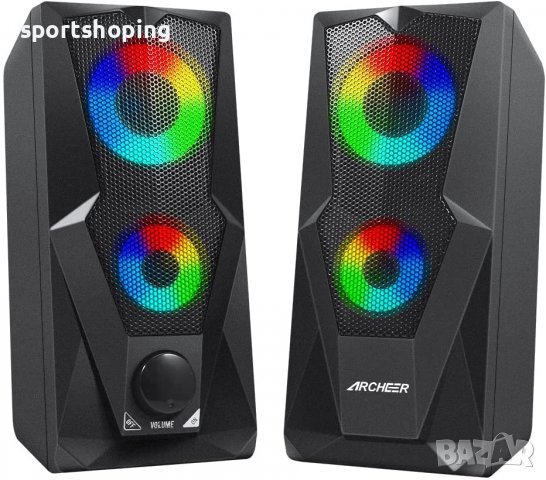 Колонки за компютър RGB PC 2.0, снимка 1 - Слушалки и портативни колонки - 36746811