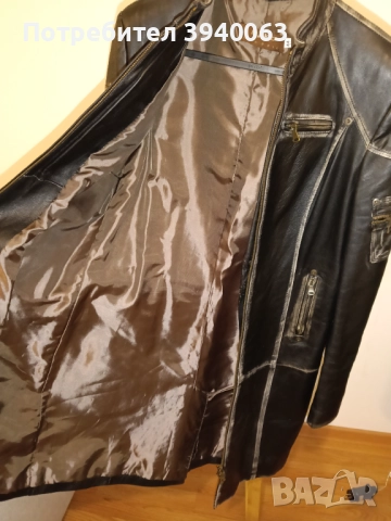 Дамско кожено яке Vera Pelle , снимка 9 - Якета - 52889265