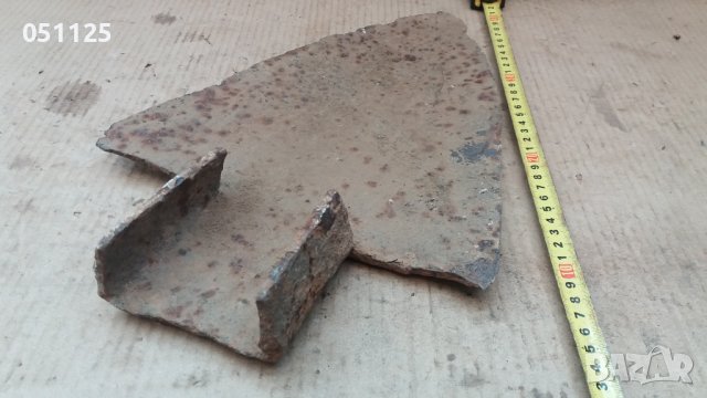 масивен кован възрожденски лемиш, рало, плуг , снимка 13 - Антикварни и старинни предмети - 38015272