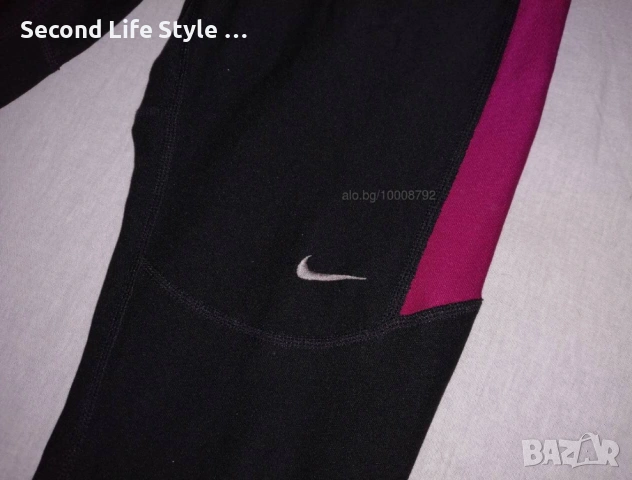 Nike Dri-FIT оригинален дамски клин в черен цвят р-р XS, снимка 5 - Клинове - 53335976